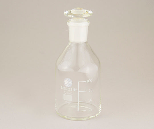 Reagent bottle with stopper (with graduations) 125mL 1500017 1pc