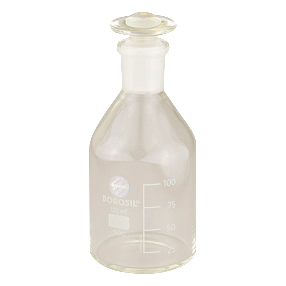 Reagent bottle with stopper (with graduations) 125mL 1500017 1pc