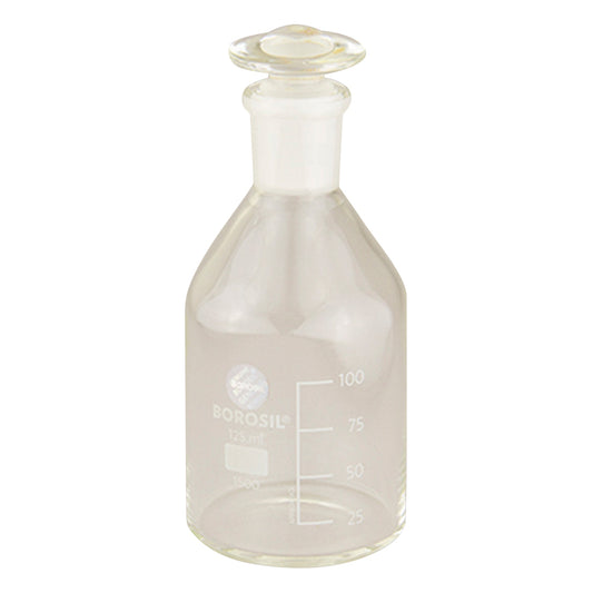 Reagent bottle with stopper (with graduations) 125mL 1500017 1pc
