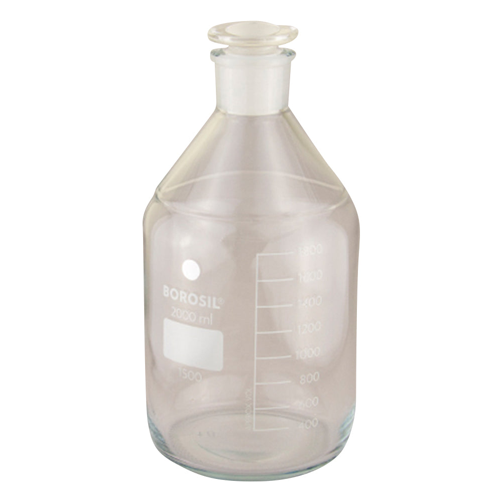 Reagent bottle with stopper (with graduations) 2000mL 1500030 1pc