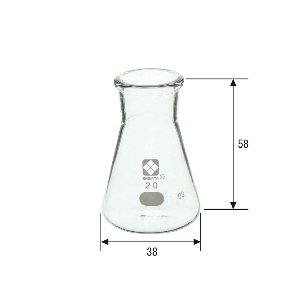 三角フラスコ　20mL　1本入　010530-20A 1本