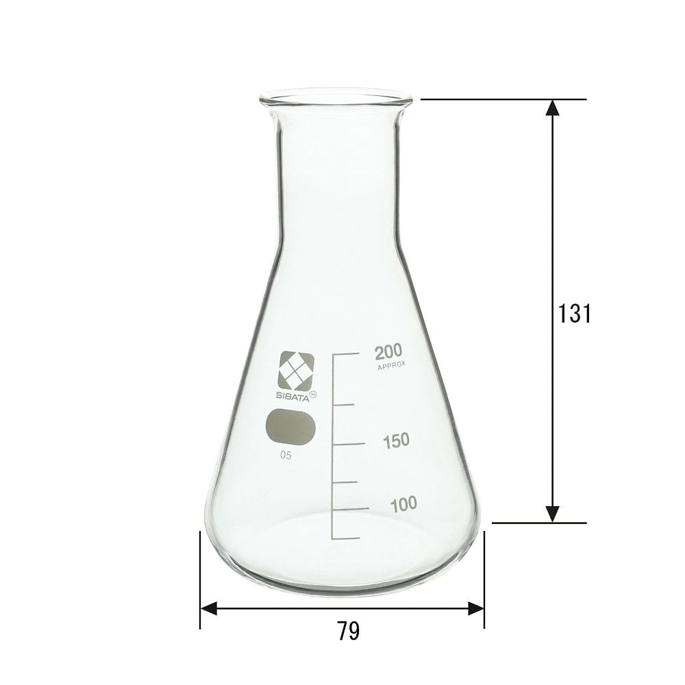 三角フラスコ　200mL　1本入　010530-200A 1本