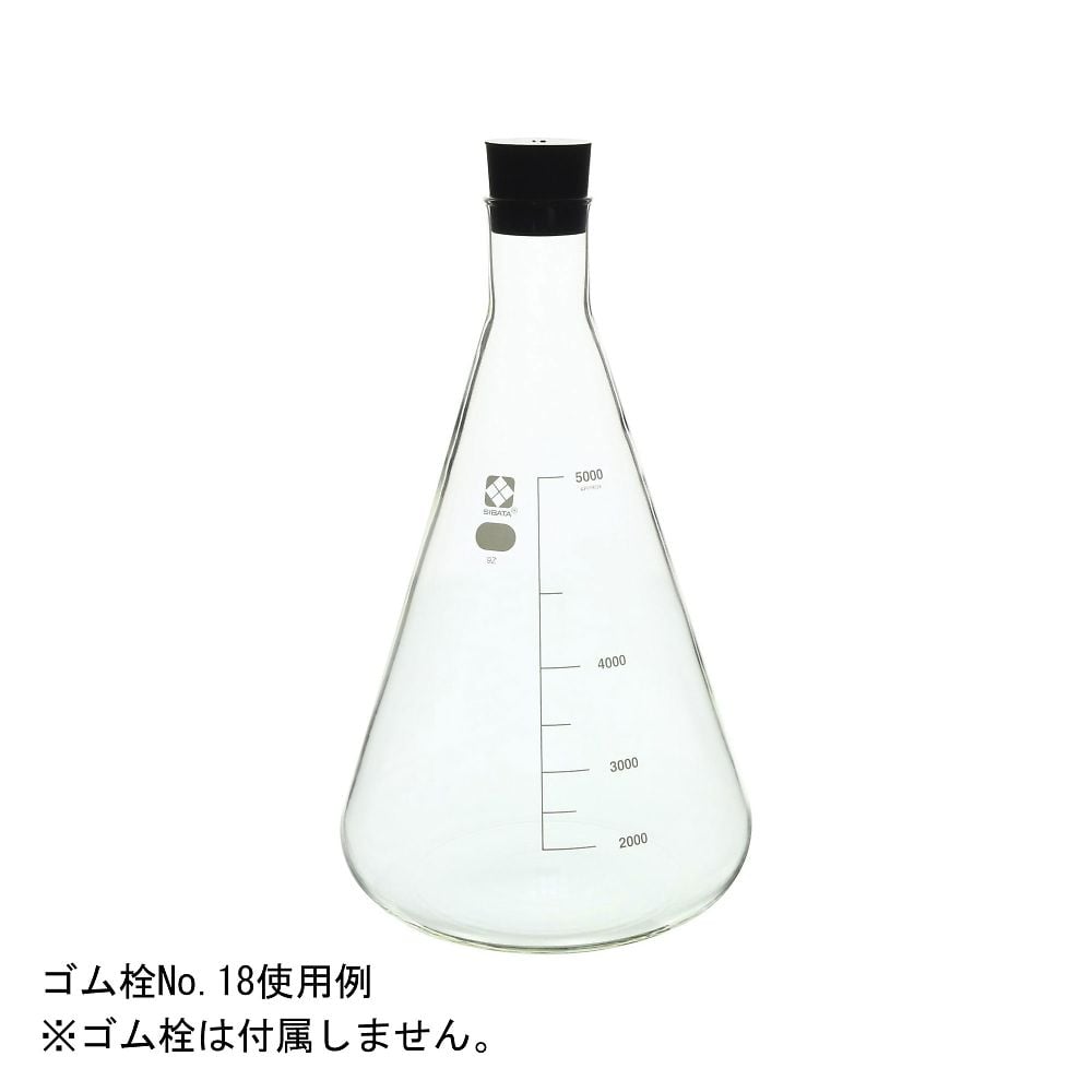 三角フラスコ　5000mL　010530-5000 1本