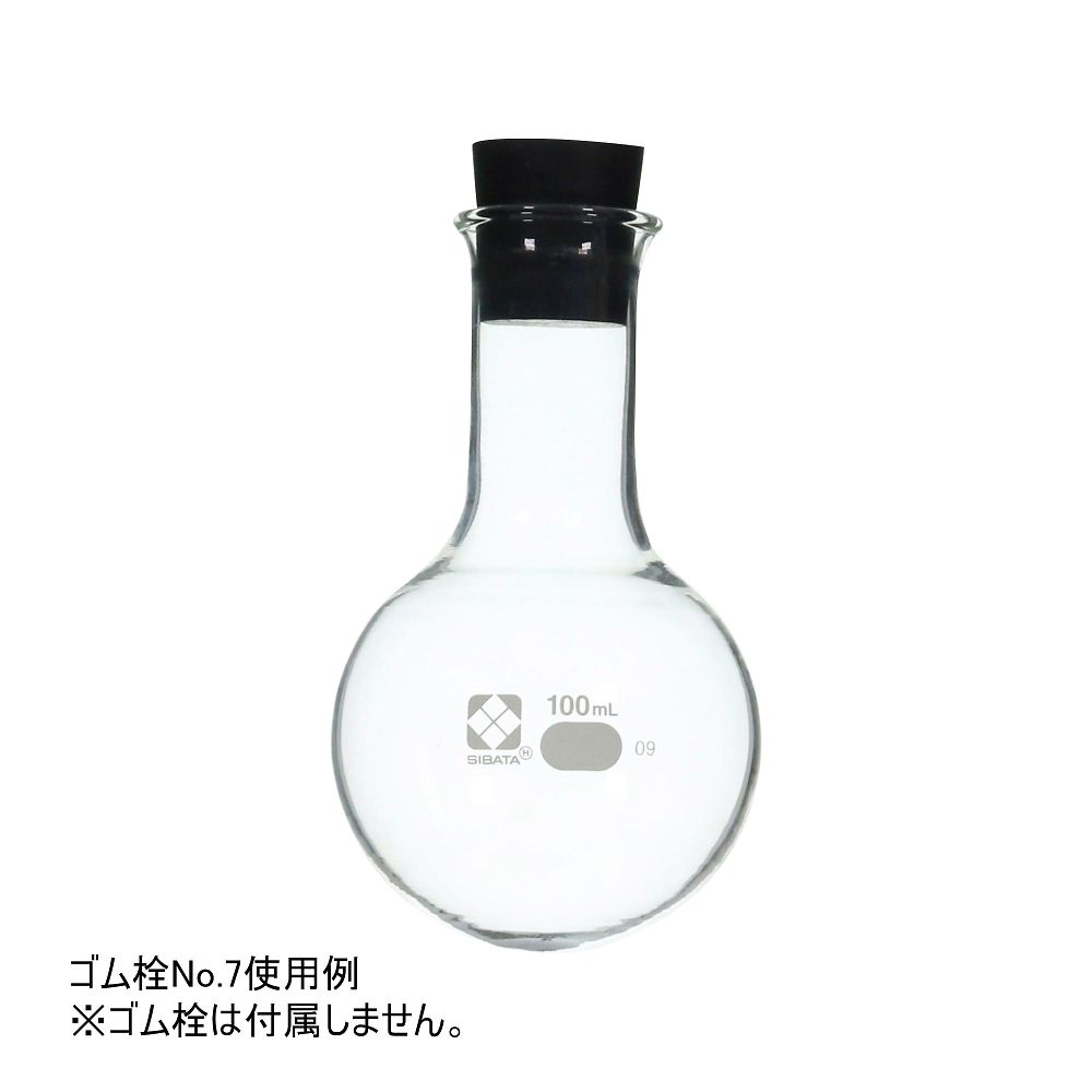 丸底フラスコ　100mL　1本入　010500-100A 1本