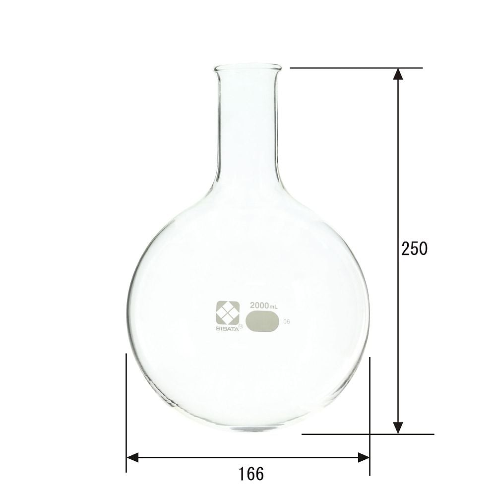丸底フラスコ　2000mL　010500-2000A 1本