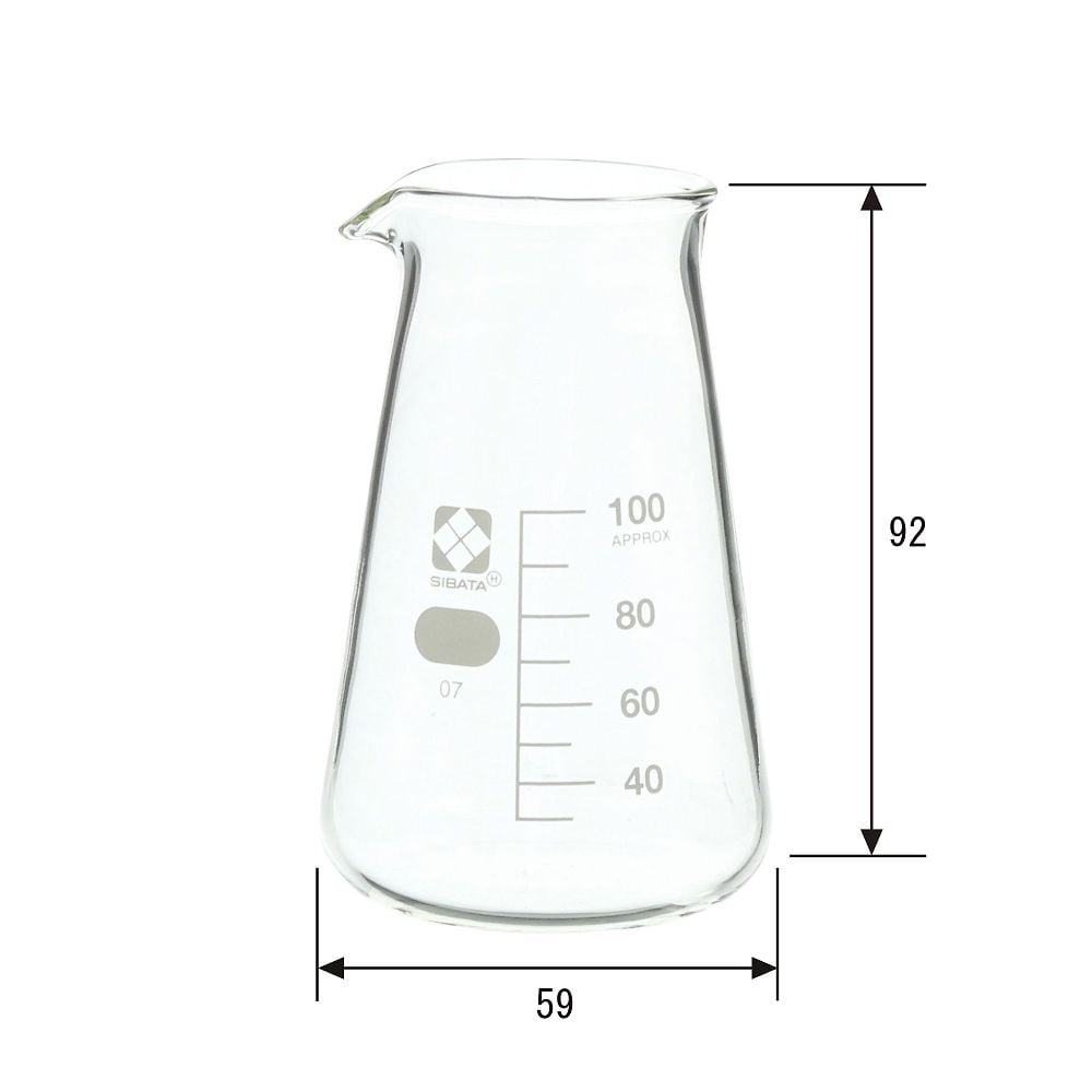 Conical beaker 100mL 010050-100A 1 piece