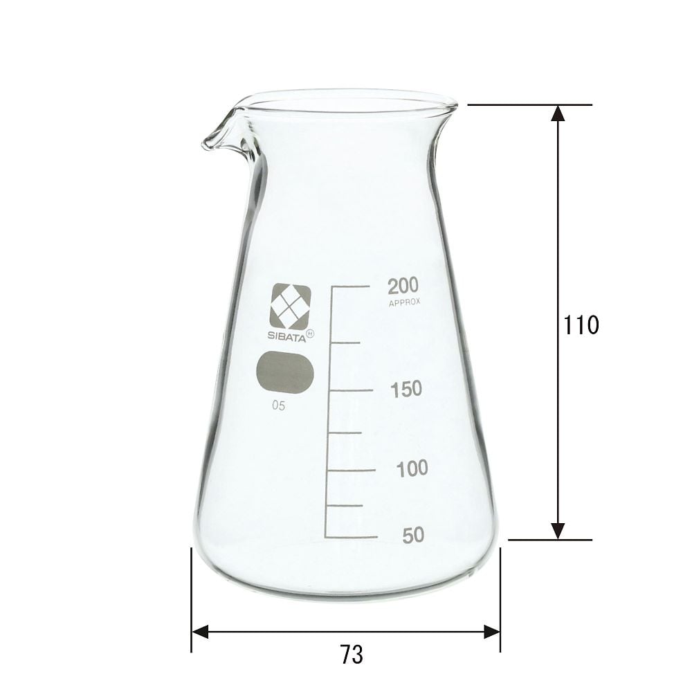 Conical beaker 200mL 010050-200A 1pc