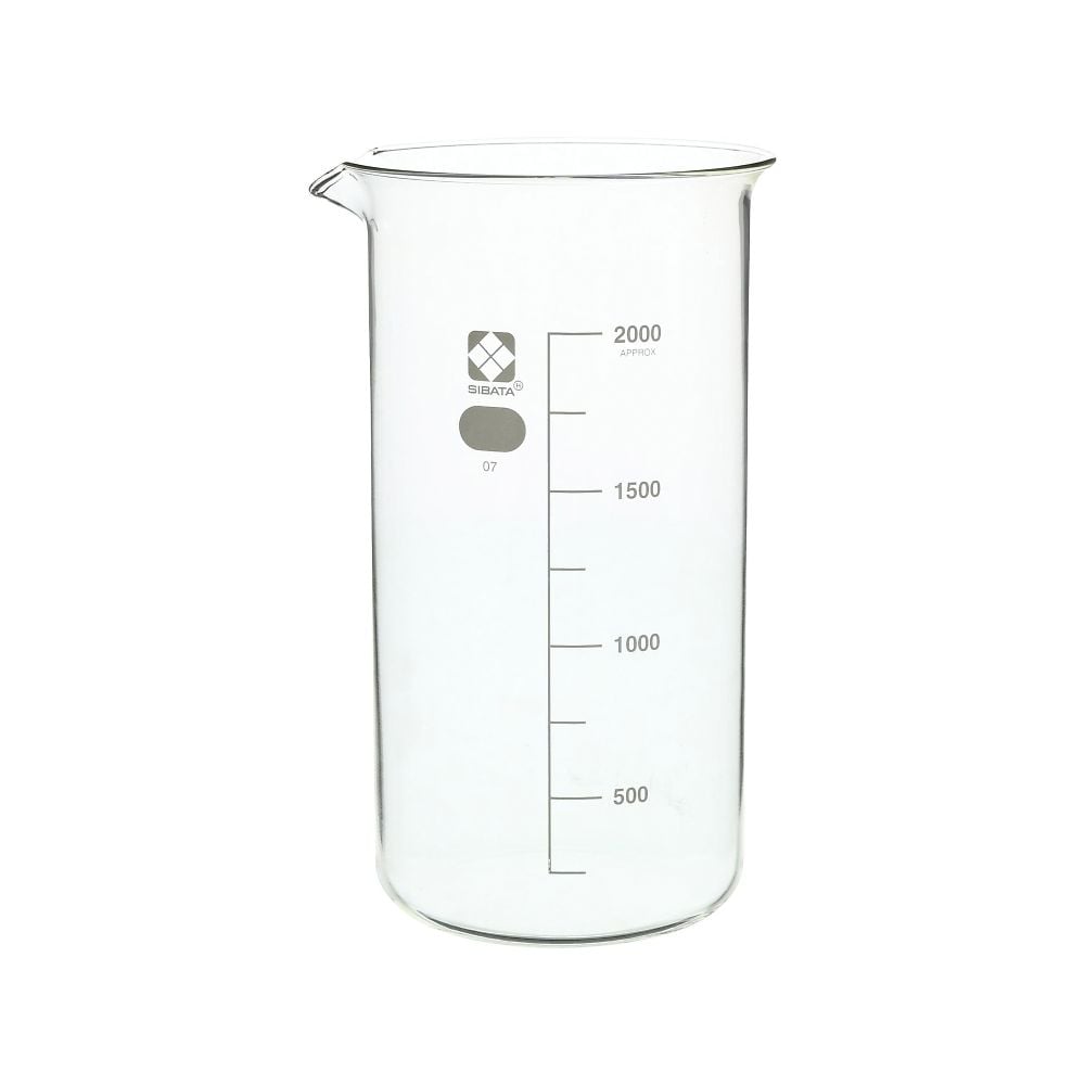 Tall beaker 2000mL 010040-2000A 1 piece
