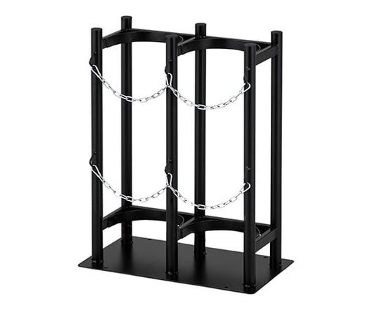 ボンベ固定スタンド　1500L×2本架け　BFS1500D 1個