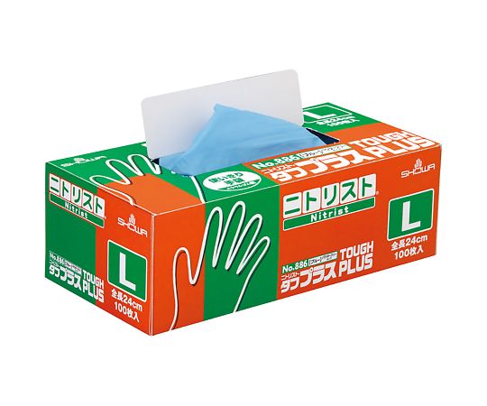 Nitrist® Tough Plus 100 sheets L 886-L 1 box (100 sheets)