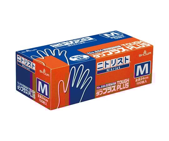 Nitrist® Tough Plus 100 sheets M 886-M 1 box (100 sheets)