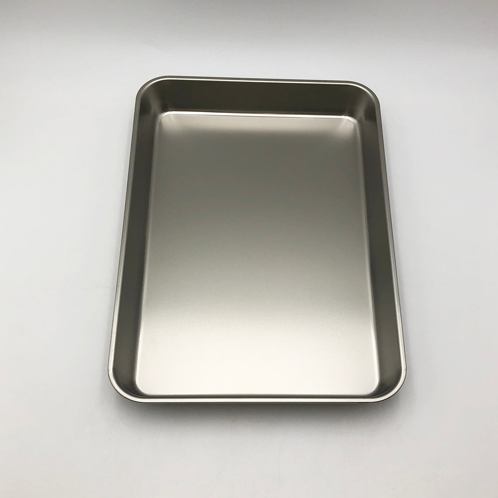 ステンレス角バット浅型　ツヤ消し仕様　6枚取　33806 1枚