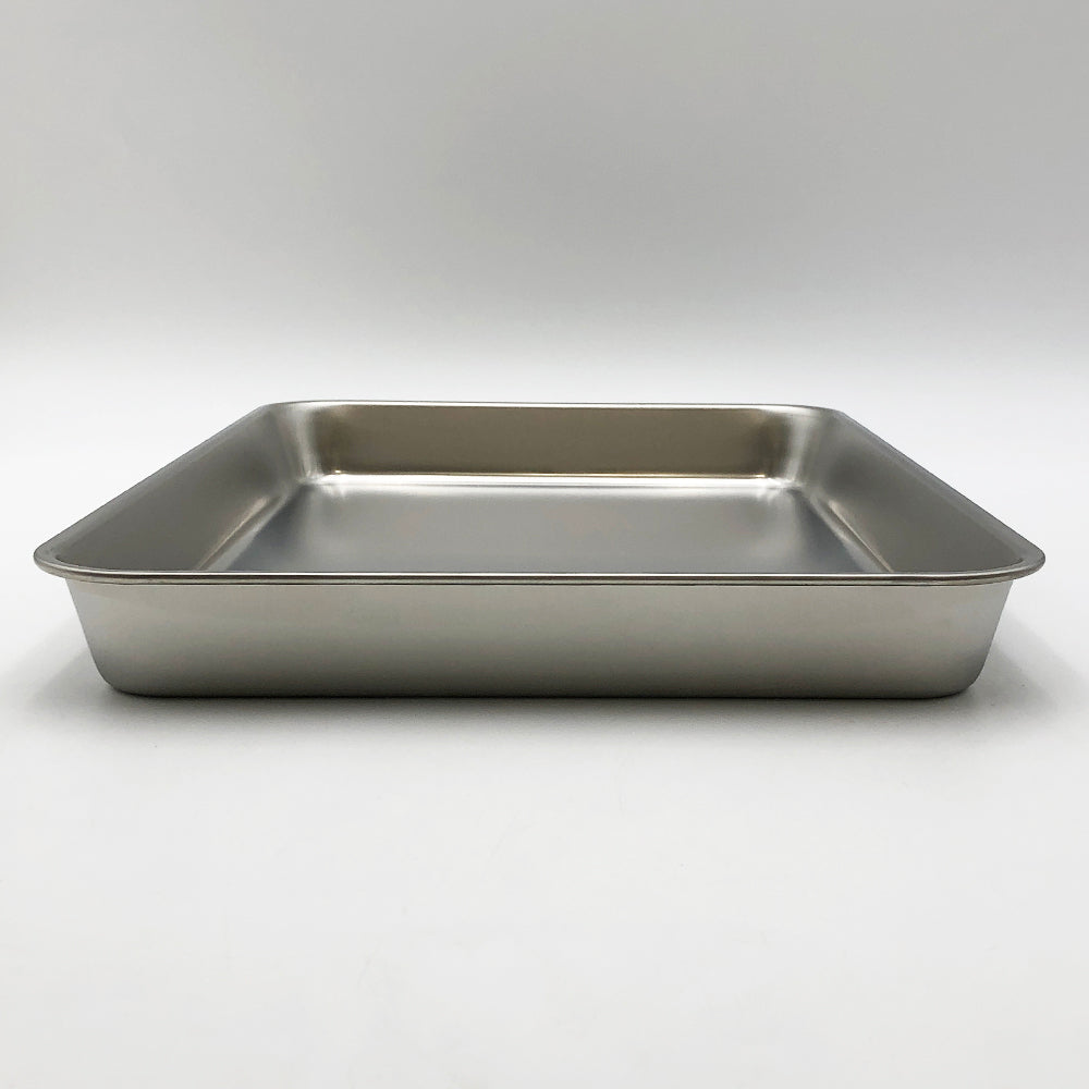 ステンレス角バット浅型　ツヤ消し仕様　6枚取　33806 1枚