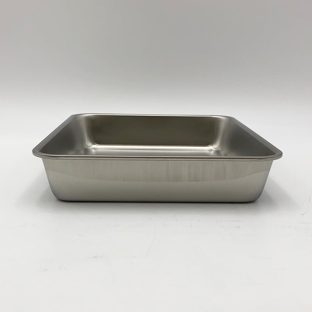 ステンレス角バット　ツヤ消し仕様　18枚取　33718 1枚