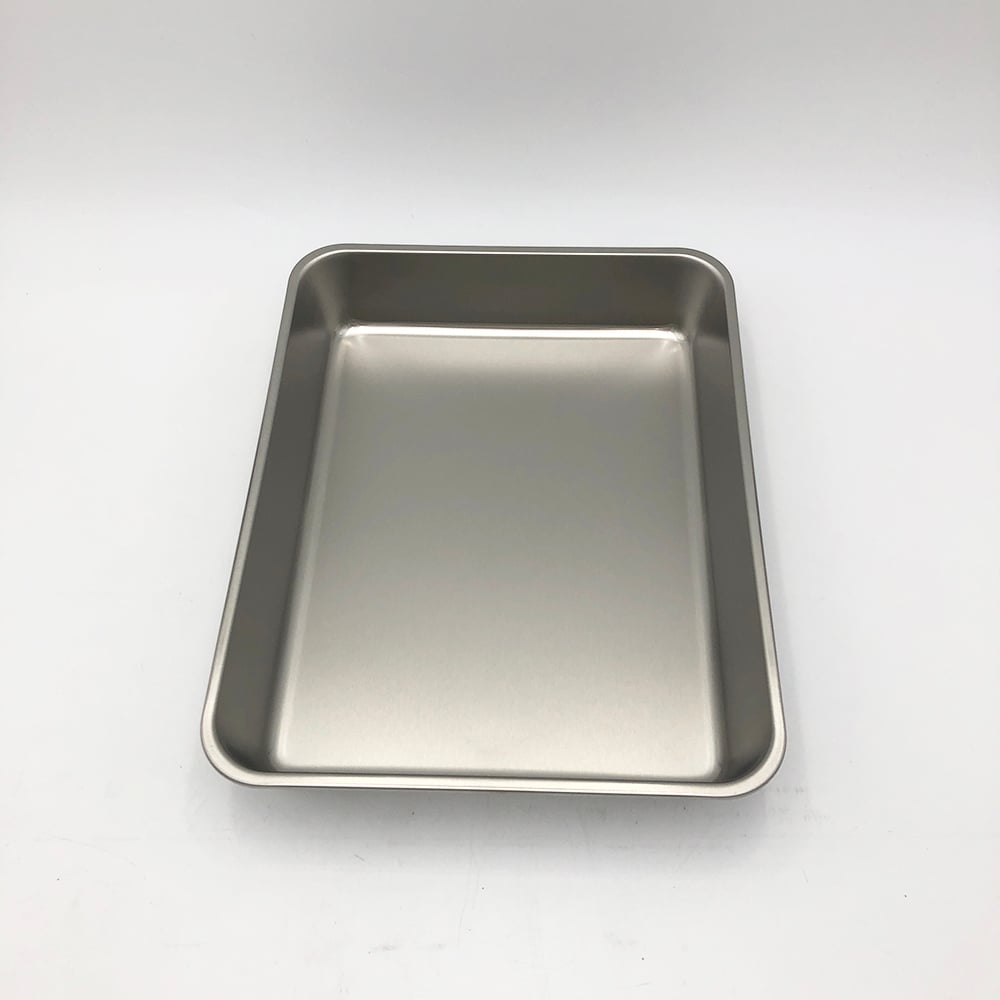 ステンレス角バット　ツヤ消し仕様　12枚取　33712 1枚