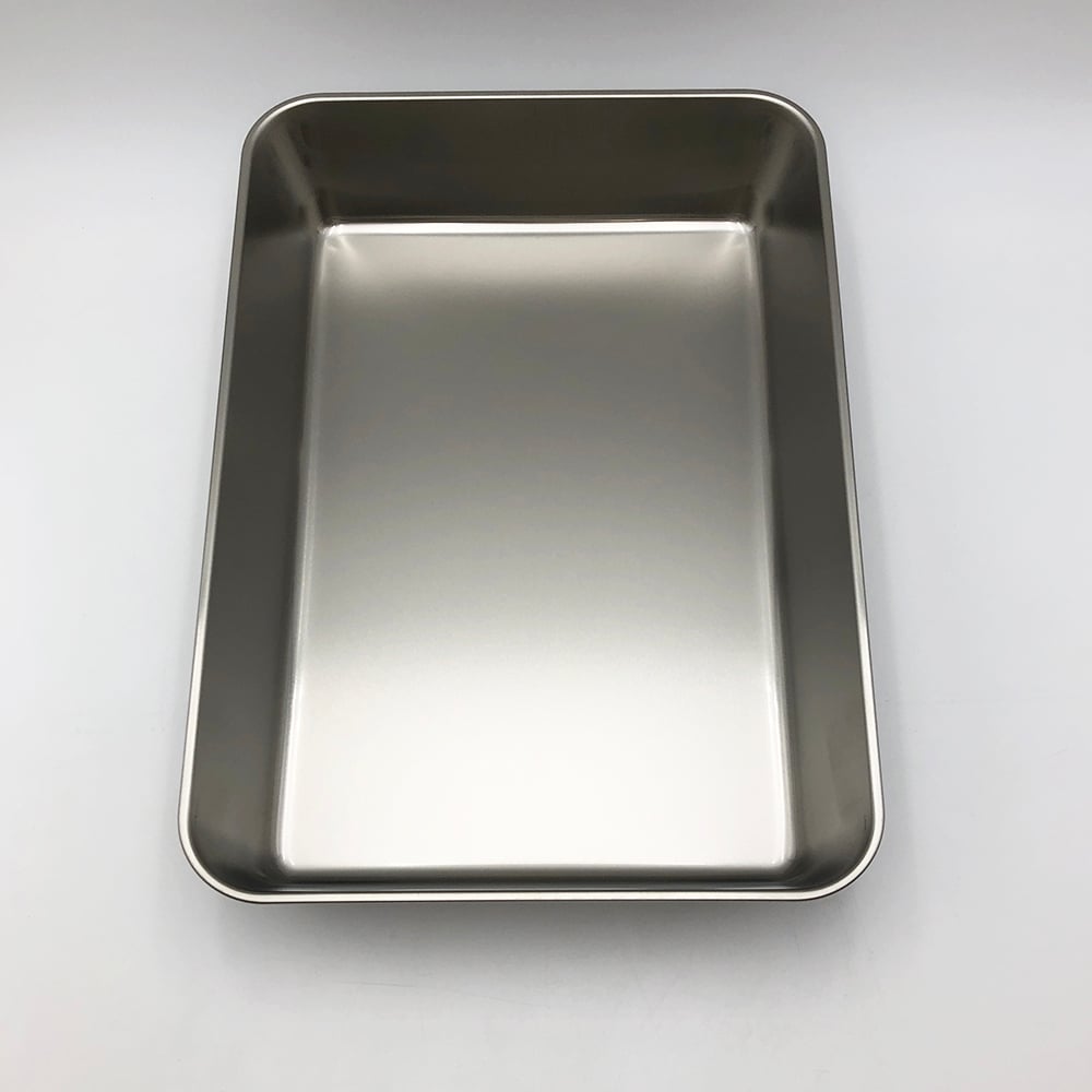 ステンレス角バット　ツヤ消し仕様　6枚取　33706 1枚