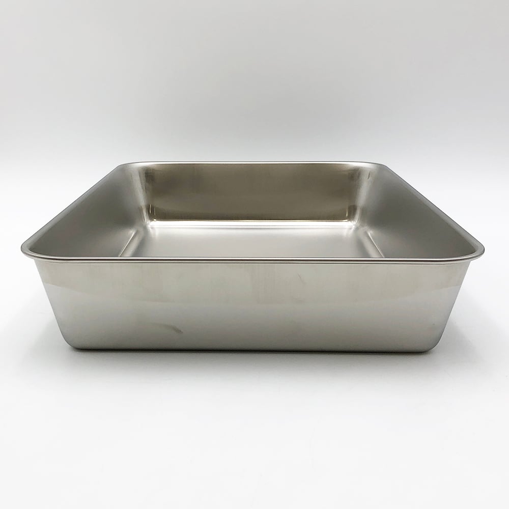 ステンレス角バット　ツヤ消し仕様　6枚取　33706 1枚