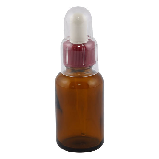 スポイド瓶（丸型） 褐色 30mL　RS-30 1本