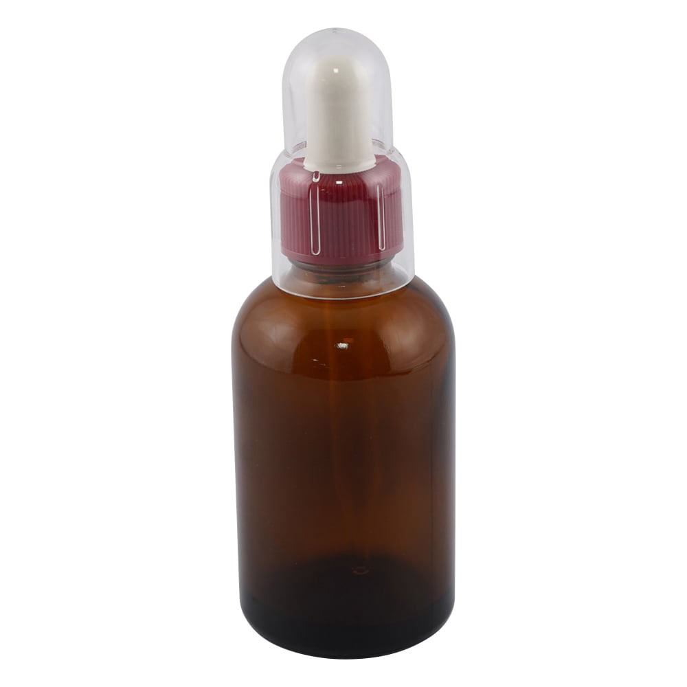 スポイド瓶（丸型） 褐色 60mL　RS-60 1本