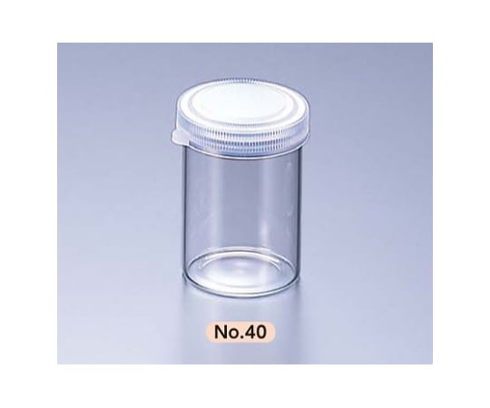 スナップカップ（サンプル瓶） 40mL 1箱（50本入）　No.40 1箱(50本入)