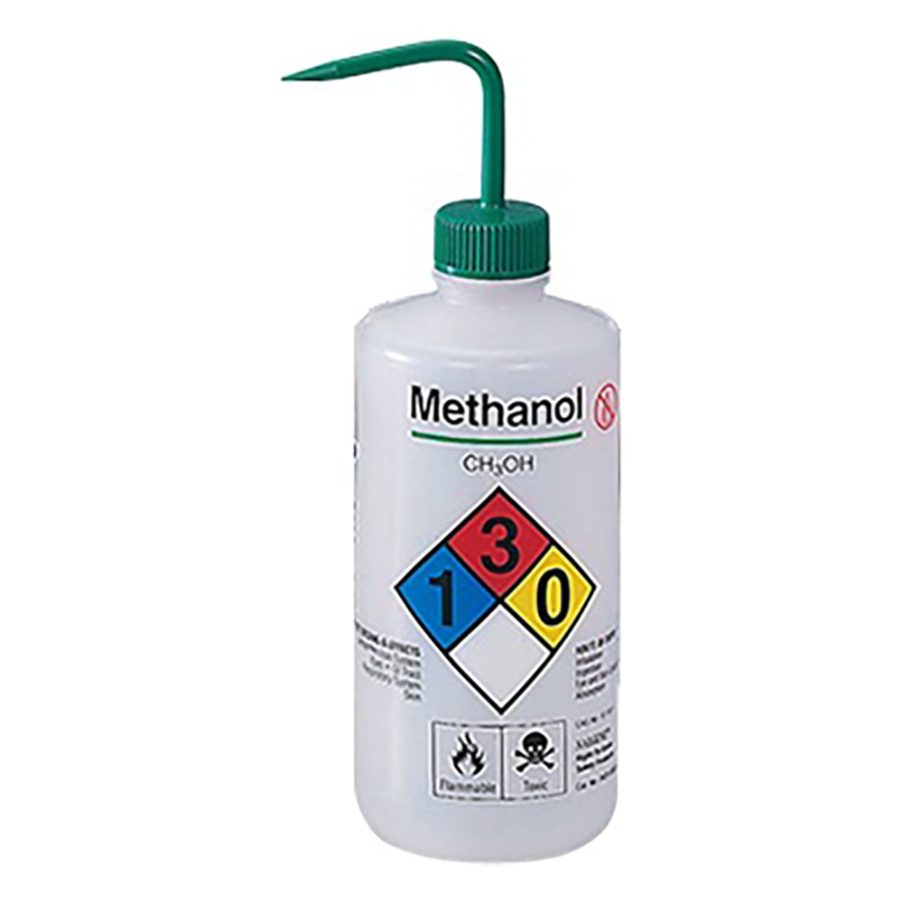Chemical identification safety washing bottle for methanol 2425-0503 1 bottle