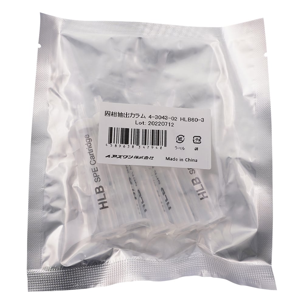 고상 추출 컬럼(폴리머 베이스 HLB) 60mg/3mL 50개입 HLB60-3 1상자(50개입)