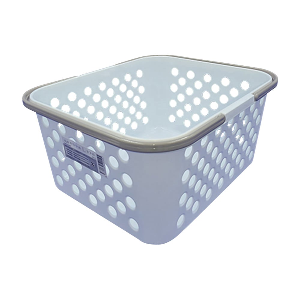 Handle Basket L White HB-014 1pc