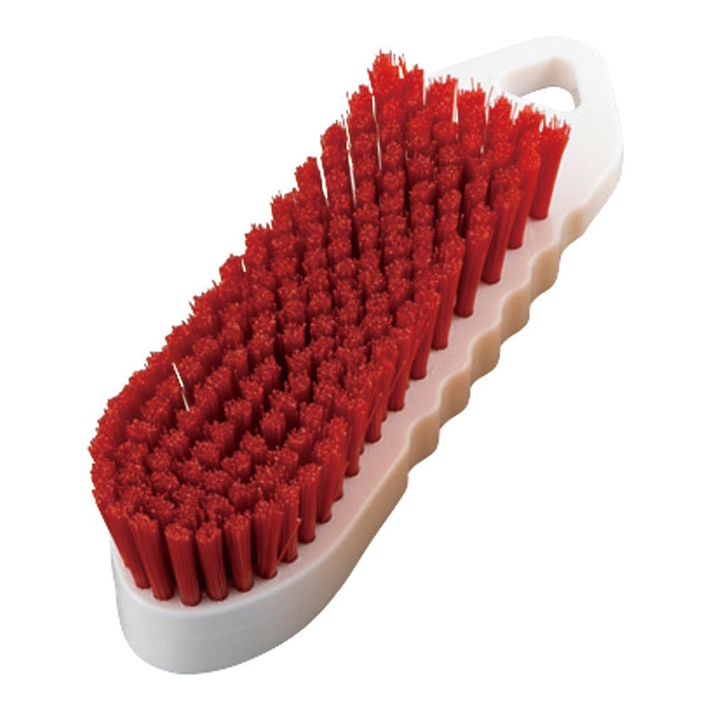 ［受注停止］ハンドブラシ（ハード・PBT毛）赤　SINKH-R 1個