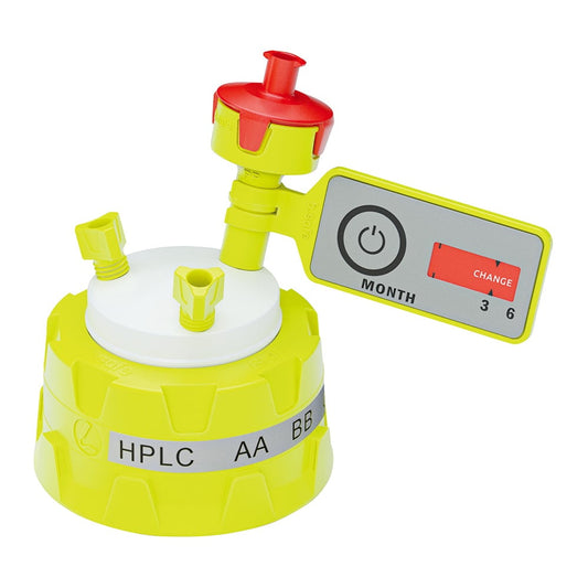 HPLC Safety Cap for Extraction, 2 Ports, M 145-02, 1 Set
