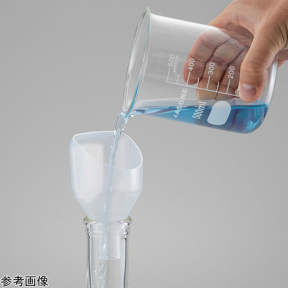 プラスチック秤量皿ロート 帯電防止タイプ 60/25mL 10個入　ASWF4XL 1箱(10個入)