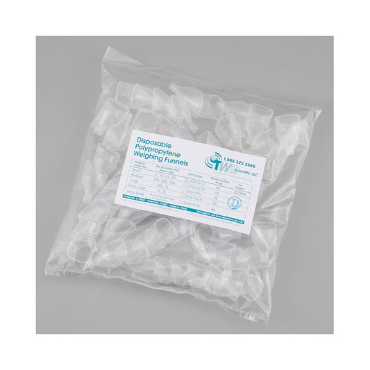 プラスチック秤量皿ロート ノーマルタイプ 2/2mL 50個入　DPWF-PP1-S 1箱(50個入)