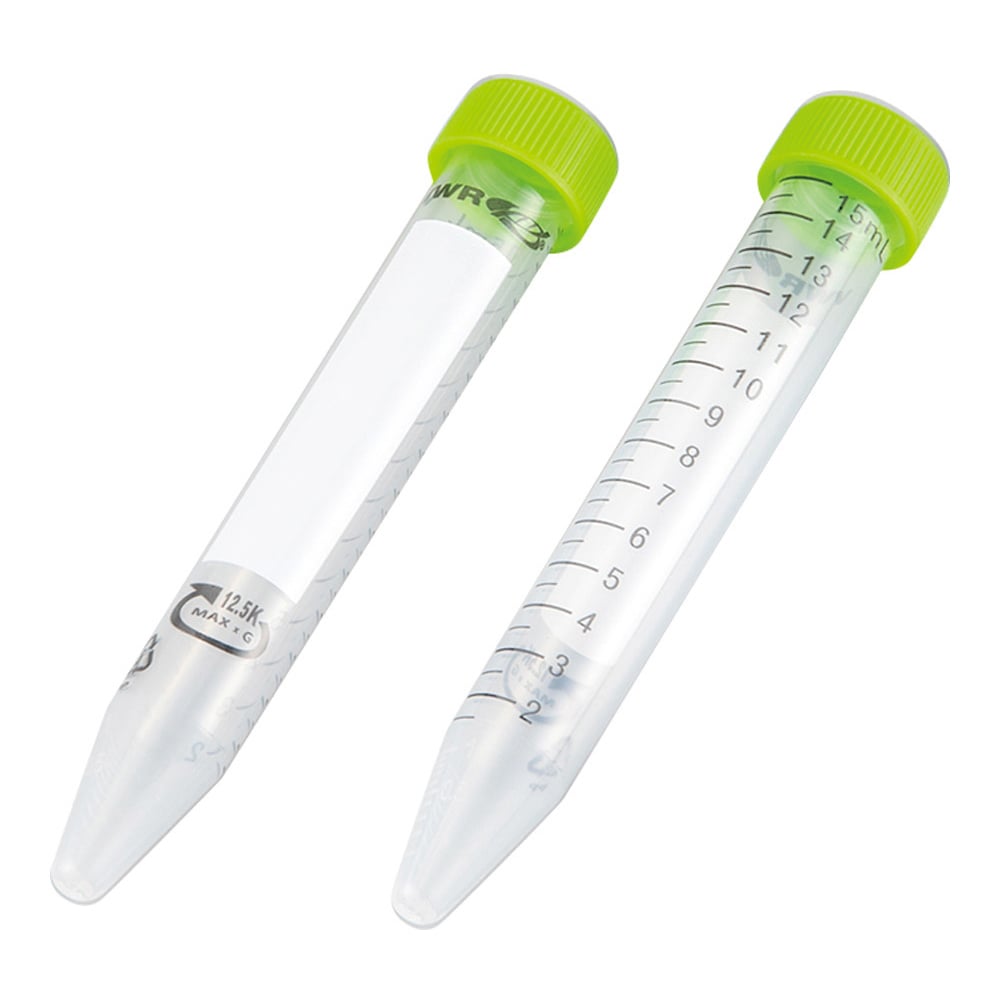 バイオリアクションチューブ コニカル（バルクパック）15mL 10本×10袋入　76211-282 1箱(10本×10袋入)