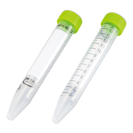 Bioreaction Tubes Conical (Bulk Pack) 15mL 10 tubes x 10 bags 76211-282 1 box (10 tubes x 10 bags)