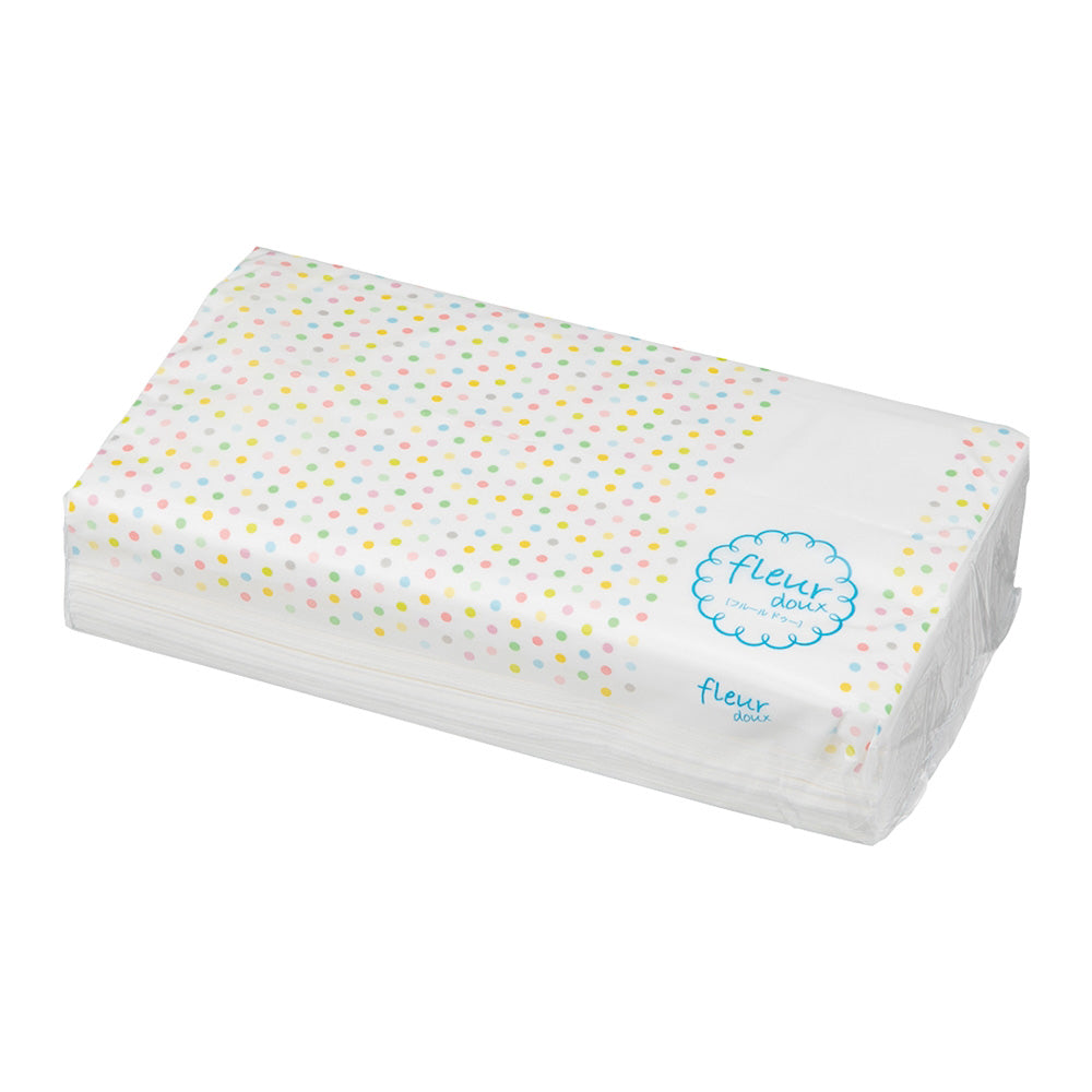 티슈 페이퍼 소프트팩 타입 5개×18팩입 fleurdoux 1케이스(5개×18팩입)