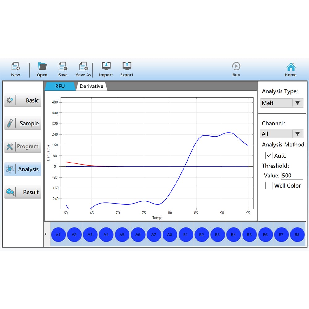 Real-time PCR thermal cycler Real time AS16 1 unit