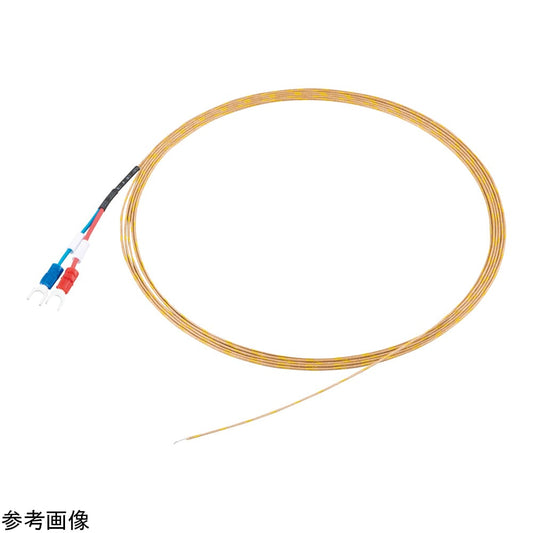 피복 K 열전대 유리 피복 φ0.25mm 5m DS-2000-0255-M4Y 1개