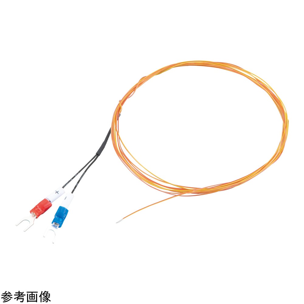 被覆K熱電対 テフロン®被覆 φ0.127mm 1m　DS-2000-0121-M4Y 1個