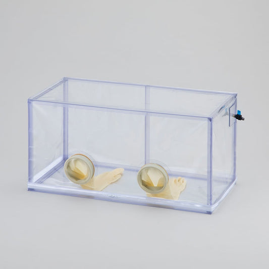 Lightweight glove box (with gas cock) KG-1000 1 piece