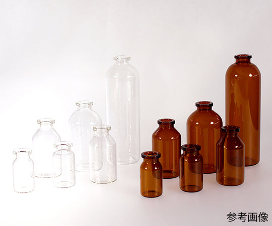 ステリバイアル（ブチルゴム栓、キャップ付き）　茶色　10mL　10本入　SB-10B-BFA 1箱(10本入)