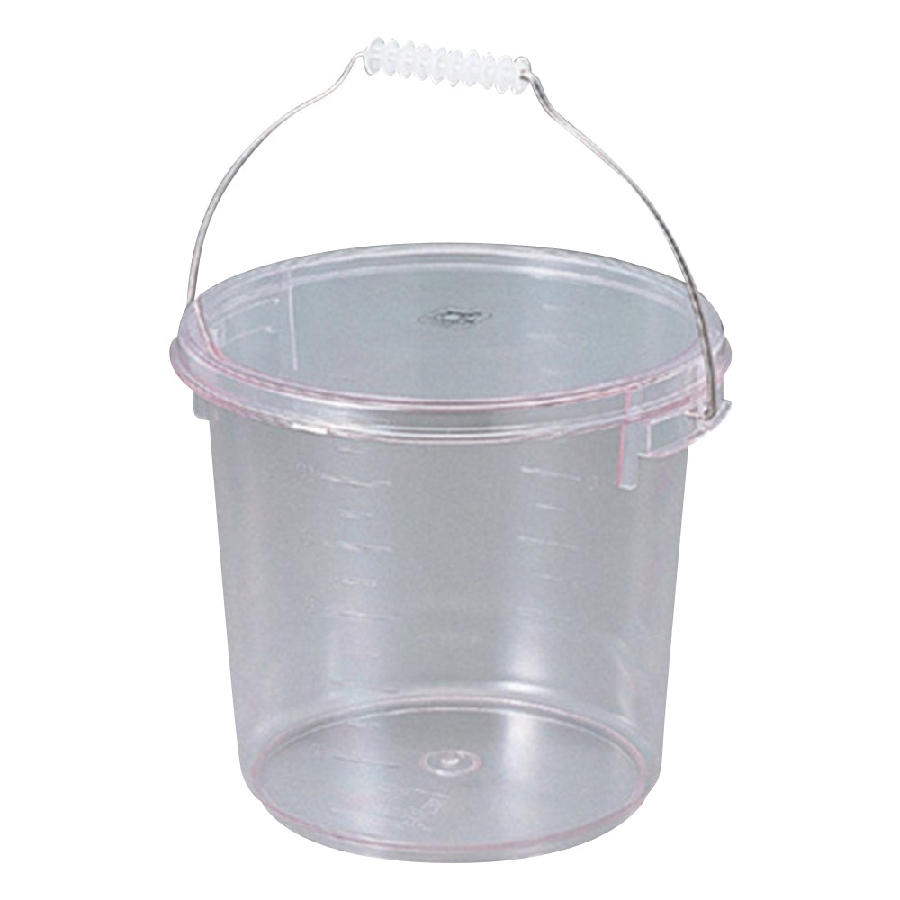 Polycarbonate bucket with lid 13L 1pc