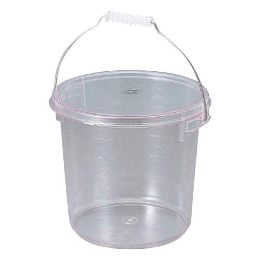 Polycarbonate bucket with lid 13L 1pc