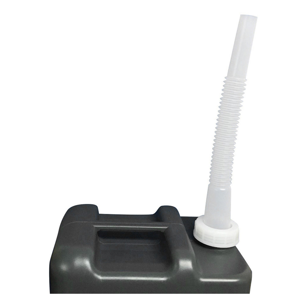 Gray plastic square container (with nozzle) PK5000N 1 piece