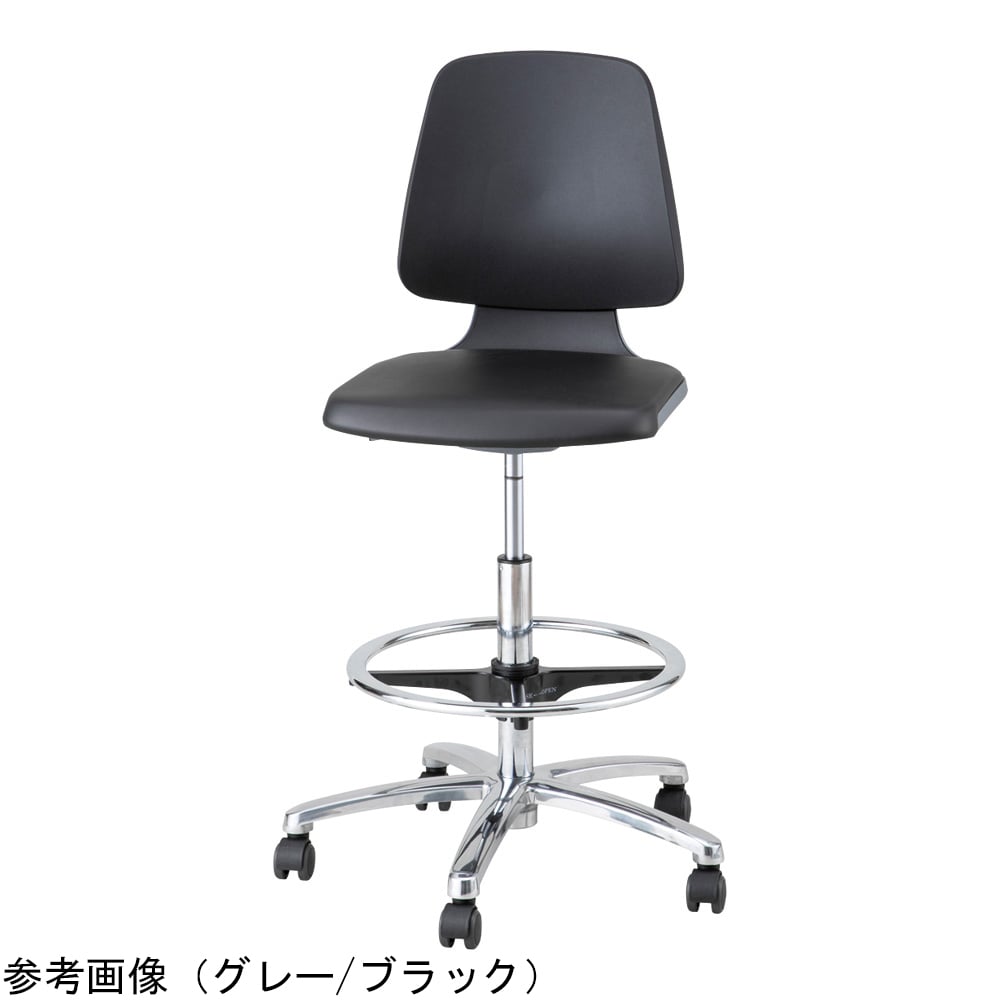 Lab Chair (LABSIT) with foot ring Blue/Black 6287741 1 piece
