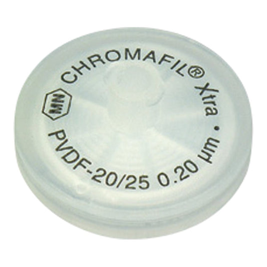 シリンジフィルター（PVDF・CHROMAFIL）0.2um φ25mm ナチュラル 100個入　729218 1箱(100個入)