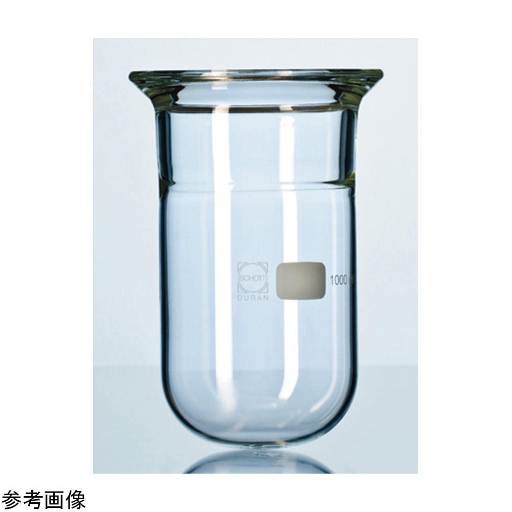 Separable flask, cylindrical, round bottom (DURAN®), 100mL, 243902408, 1 unit