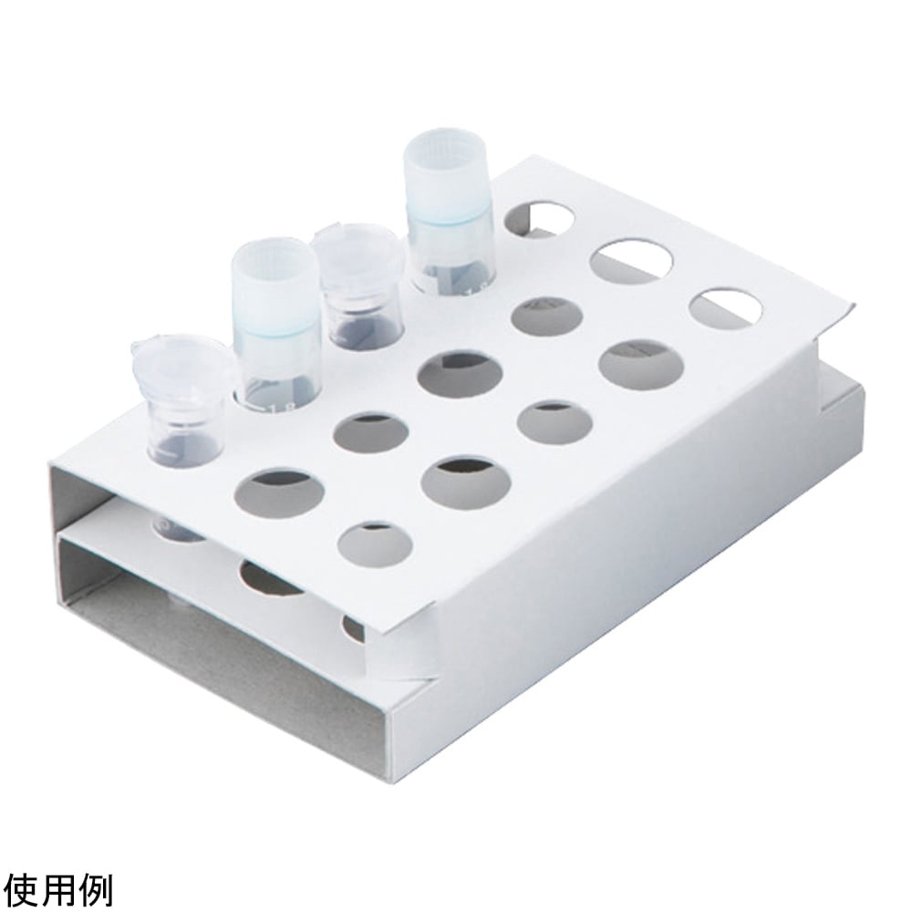 Paper tube rack, 15 holes, 20 pieces, PRMS, 1 bag (20 pieces)