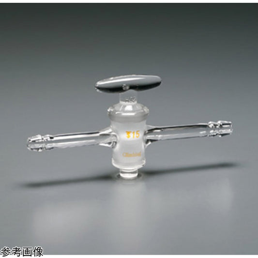 Two-way cock (rubber stop type) 15/35 φ8mm CL0460-02-10 1pc