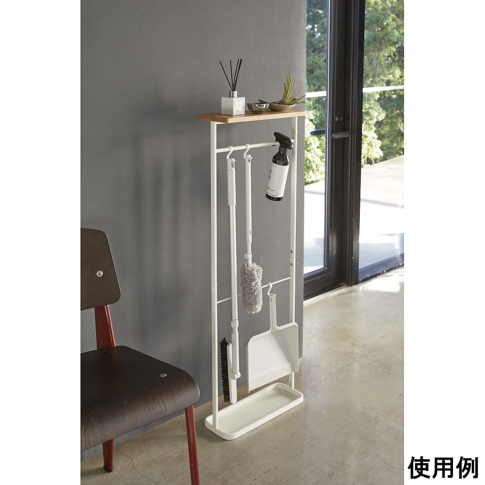 Umbrella stand tower with top, white, US-TW B WH, 1 piece