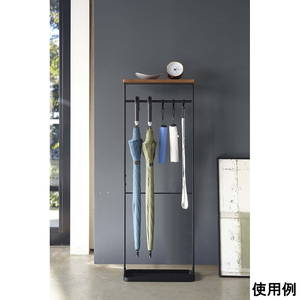Umbrella stand tower with top, black, US-TW B BK, 1 piece