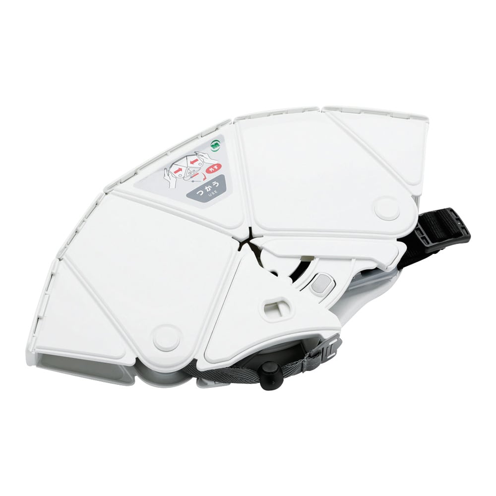 접이식 방재 헬멧 플랫 메트 2 화이트 TSC-10N-Flatmet2 1개